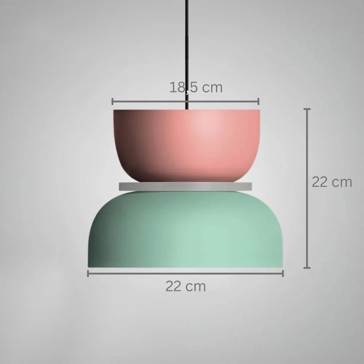 Dekorativ Pendellampa Saltholmen - Industriell design