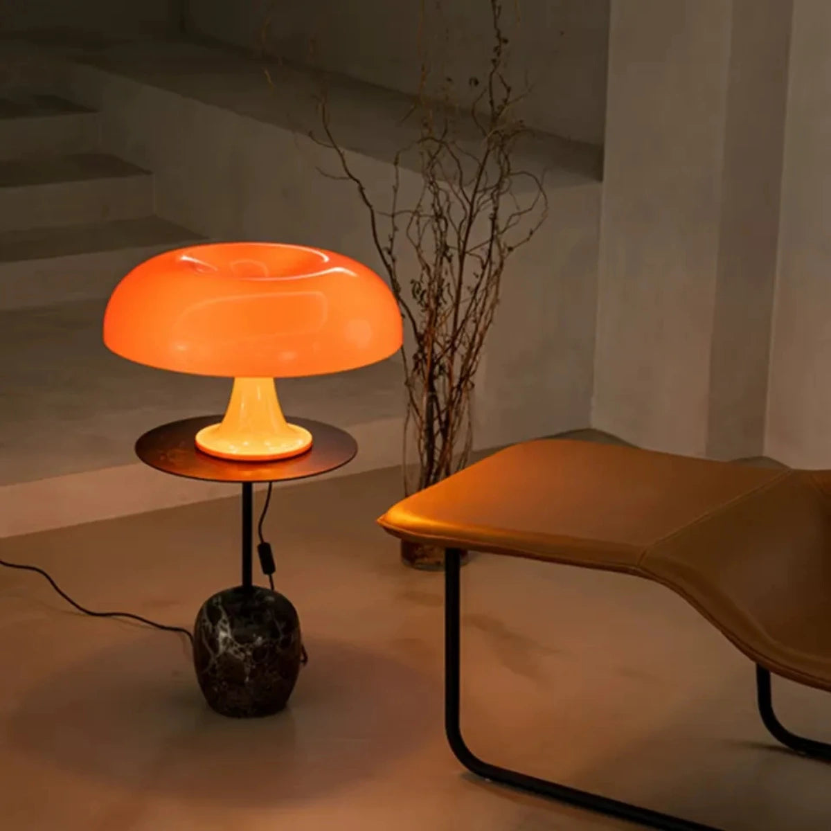 Stilfull Retro Mushroom Lampa - Svampformad