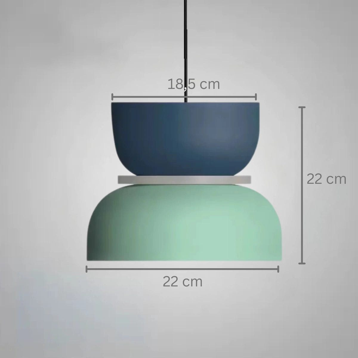 Dekorativ Pendellampa Saltholmen - Industriell design