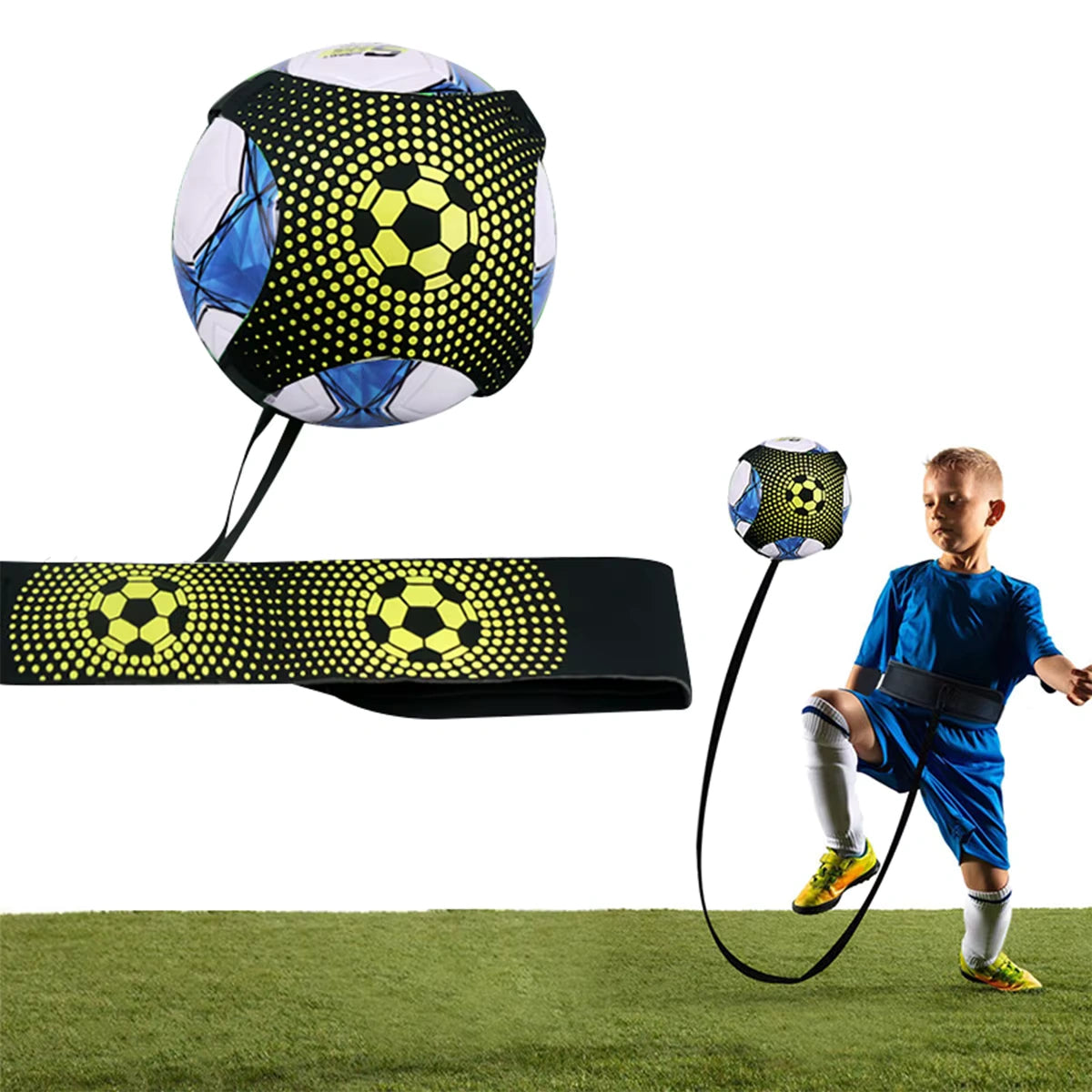Justerbart Träningsband för Fotboll - Star Kick Trainer