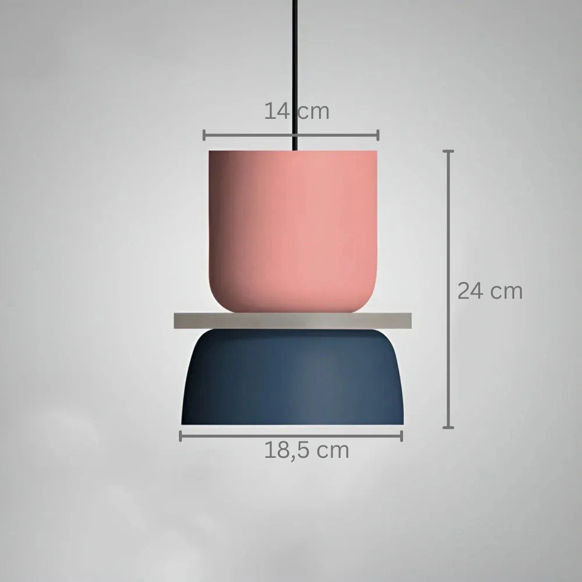 Dekorativ Pendellampa Saltholmen - Industriell design