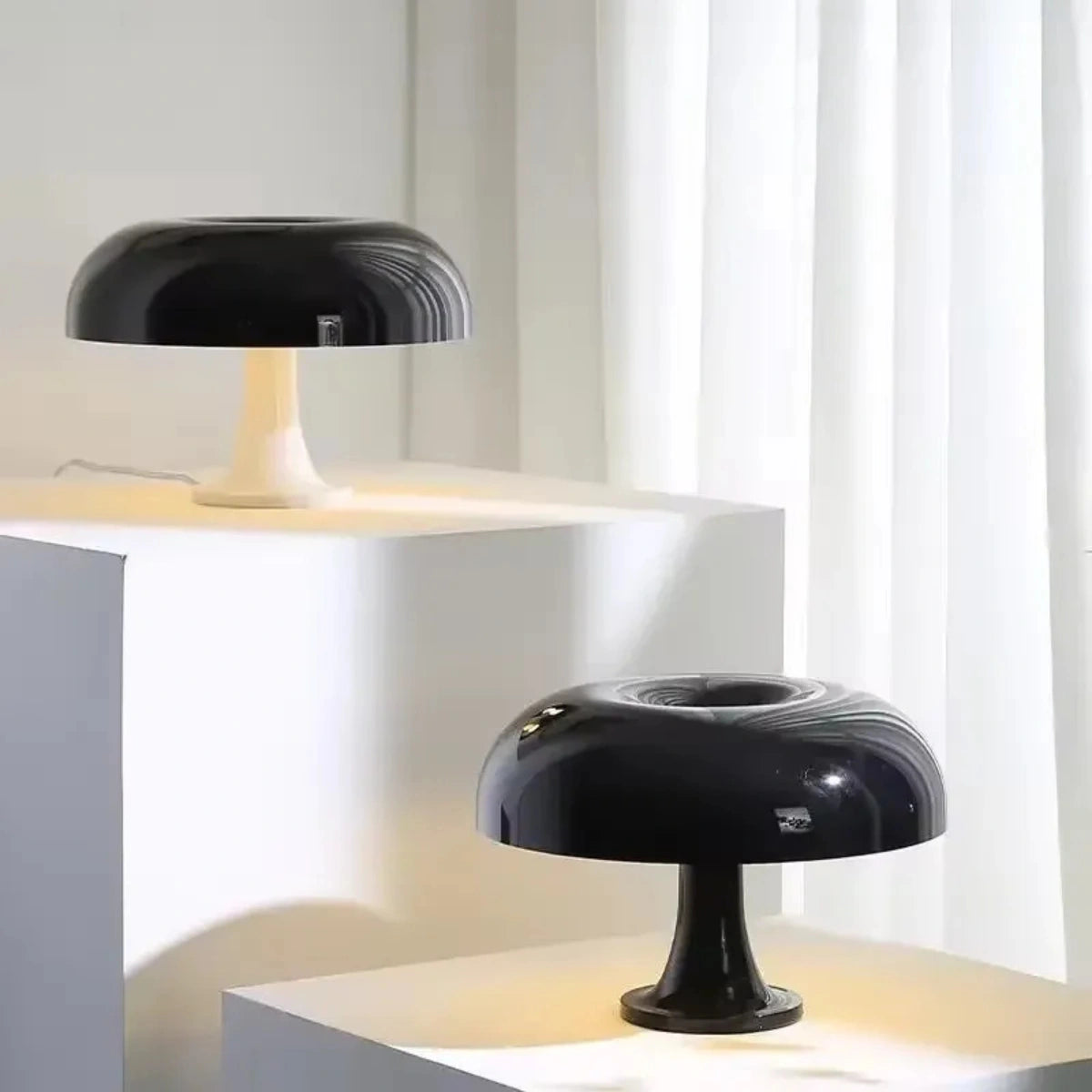 Stilfull Retro Mushroom Lampa - Svampformad