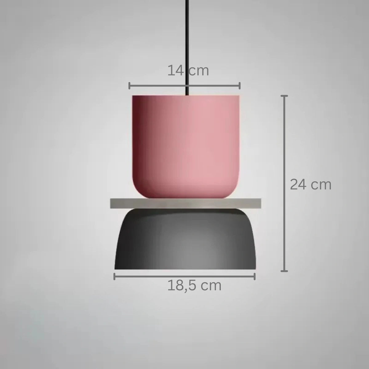Dekorativ Pendellampa Saltholmen - Industriell design