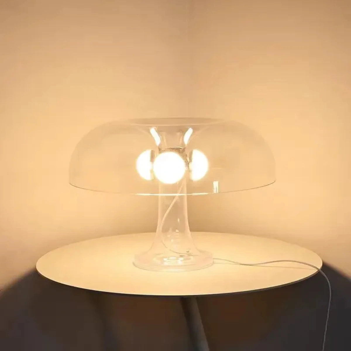 Stilfull Retro Mushroom Lampa - Svampformad