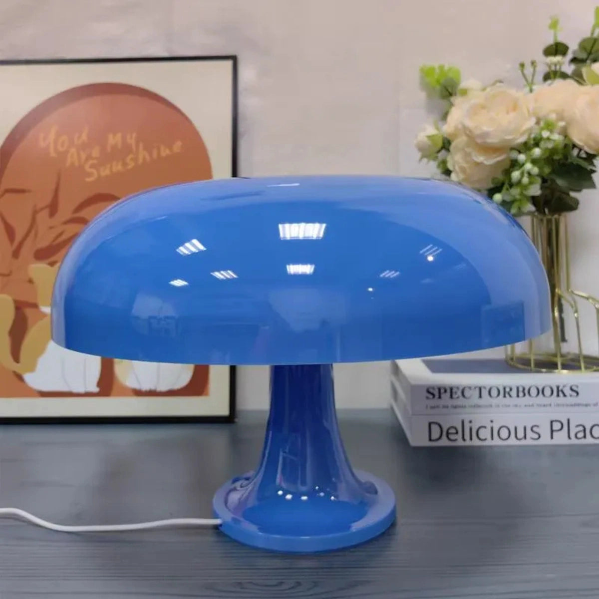Stilfull Retro Mushroom Lampa - Svampformad