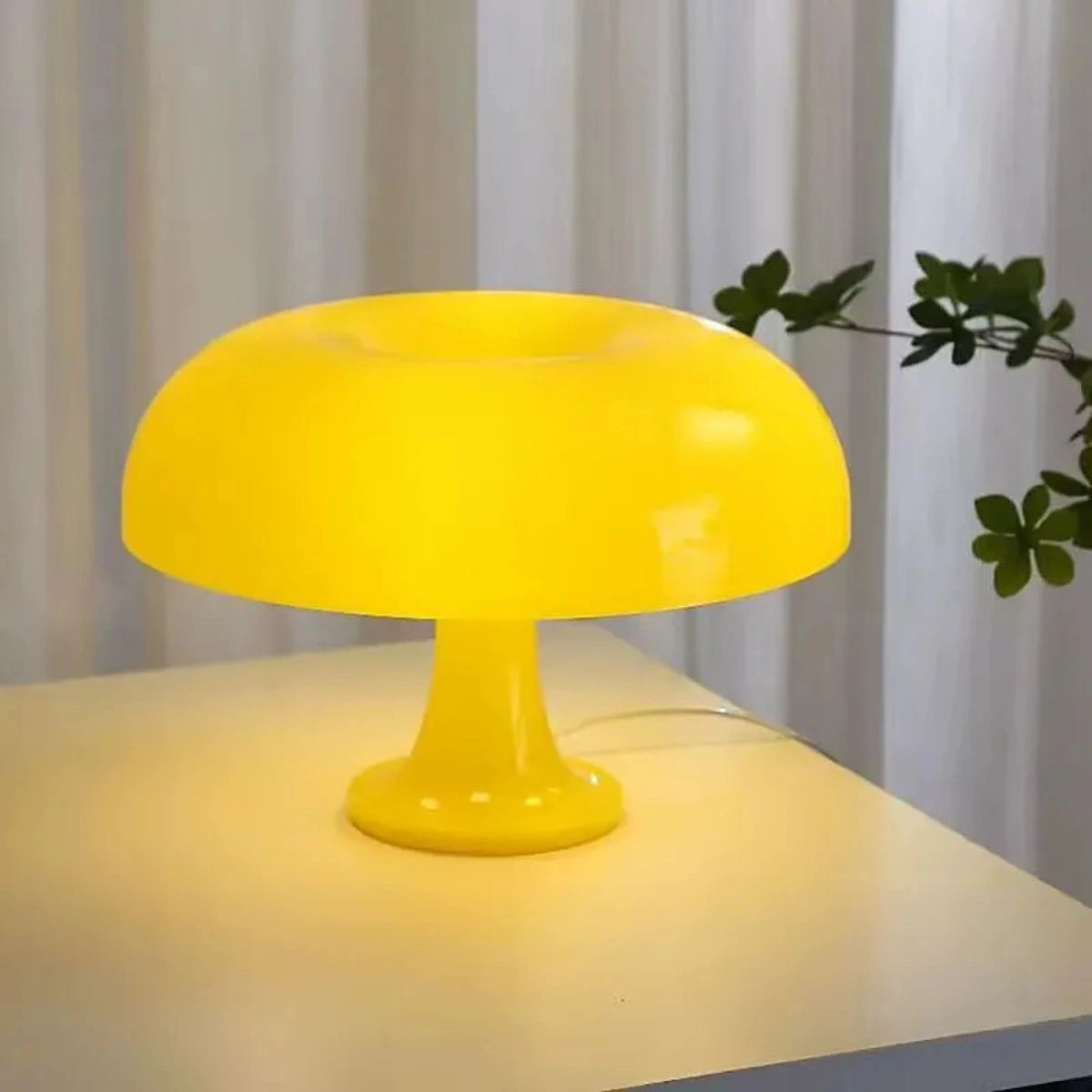 Stilfull Retro Mushroom Lampa - Svampformad