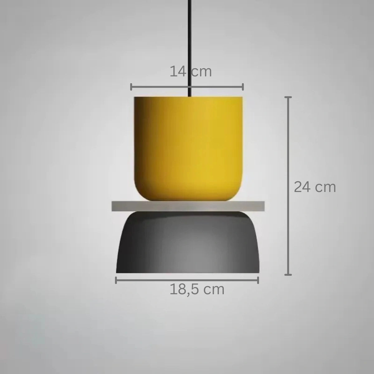 Dekorativ Pendellampa Saltholmen - Industriell design