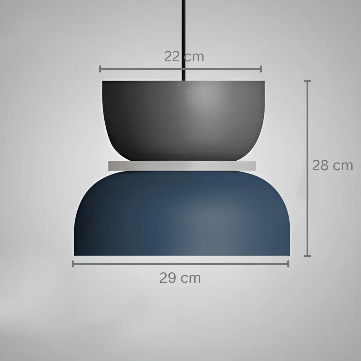 Dekorativ Pendellampa Saltholmen - Industriell design