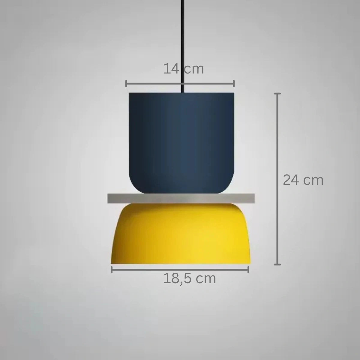 Dekorativ Pendellampa Saltholmen - Industriell design