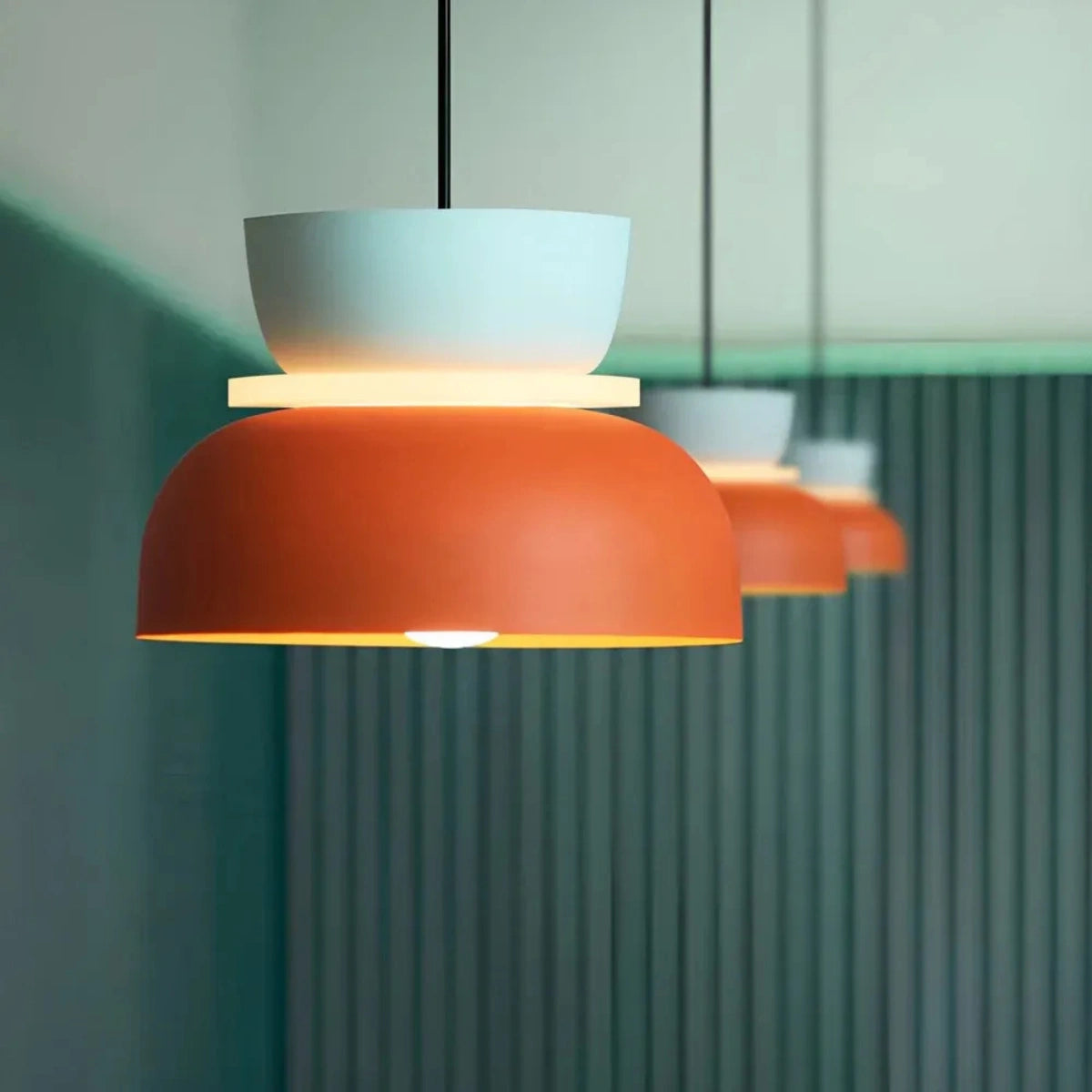 Dekorativ Pendellampa Saltholmen - Industriell design