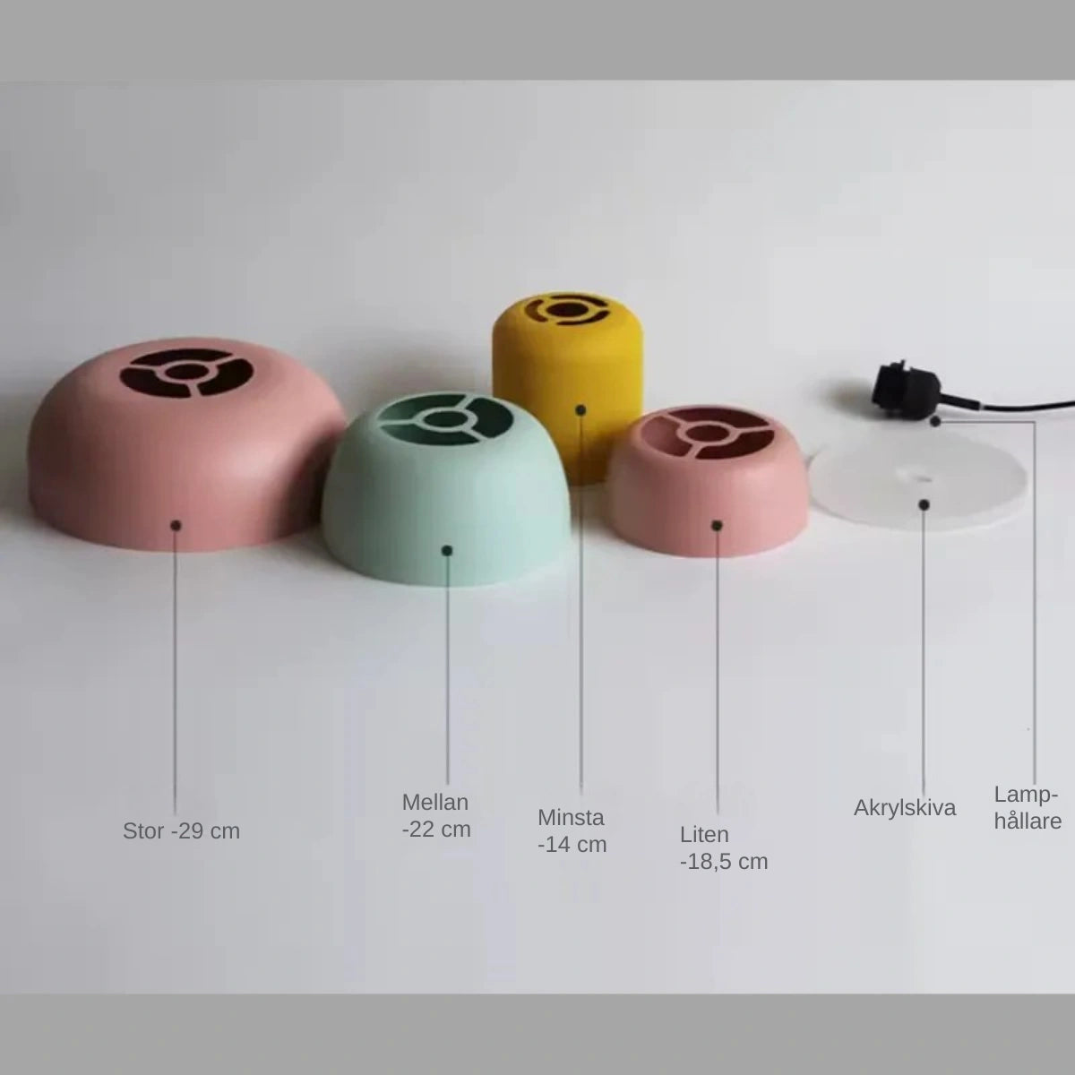 Dekorativ Pendellampa Saltholmen - Industriell design