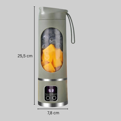 Bärbar mixer för shakes och smoothies - 450 ml - uppladningsbar