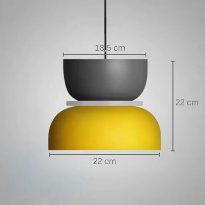 Dekorativ Pendellampa Saltholmen - Industriell design