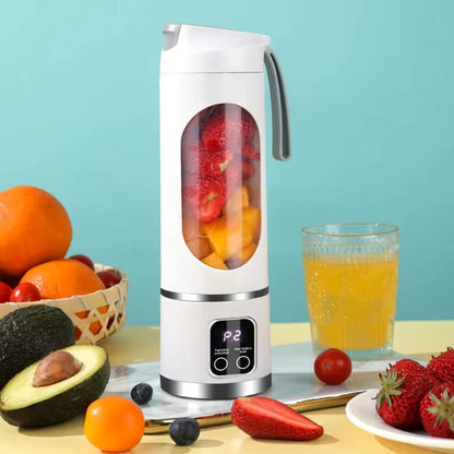 Bärbar mixer för shakes och smoothies - 450 ml - uppladningsbar