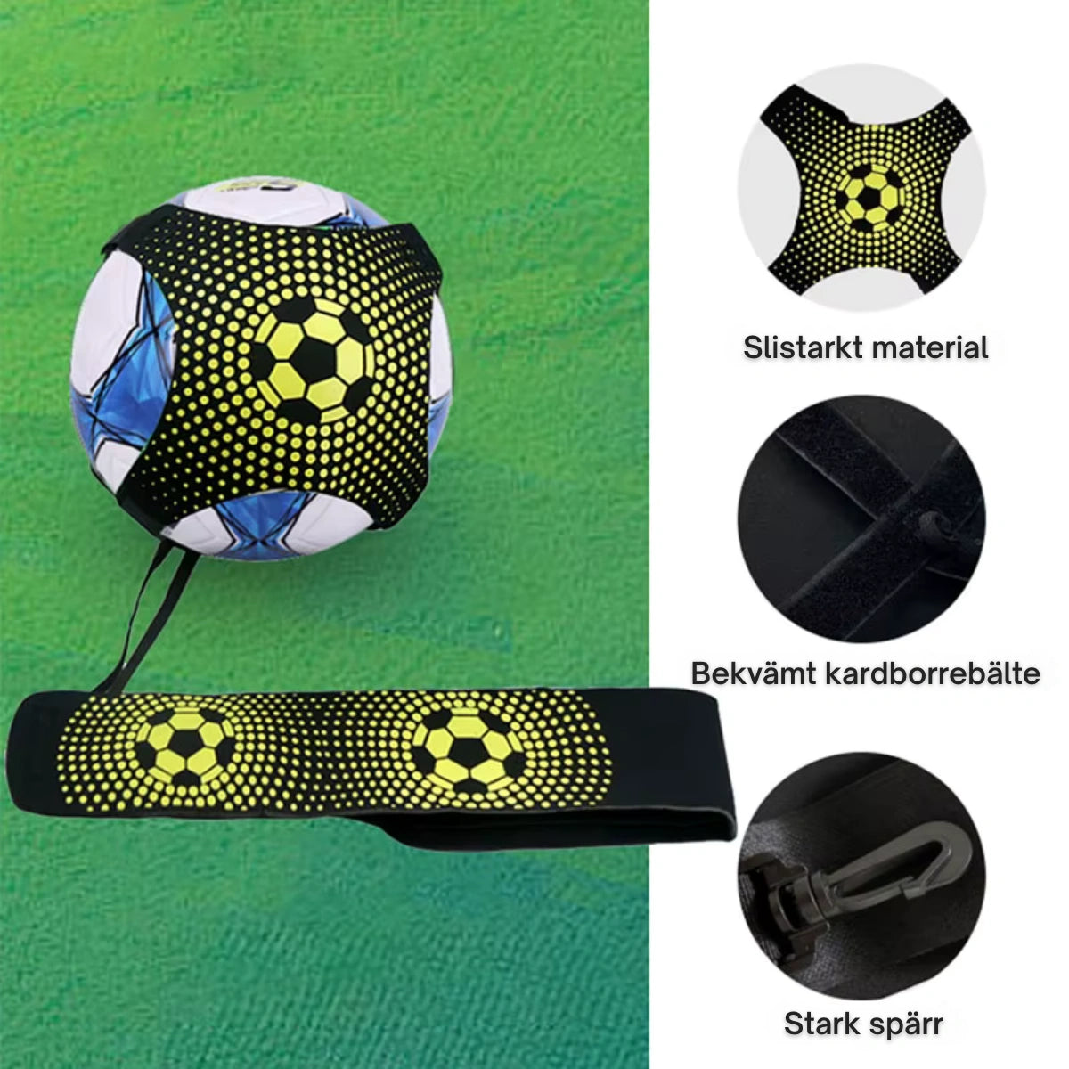 Justerbart Träningsband för Fotboll - Star Kick Trainer