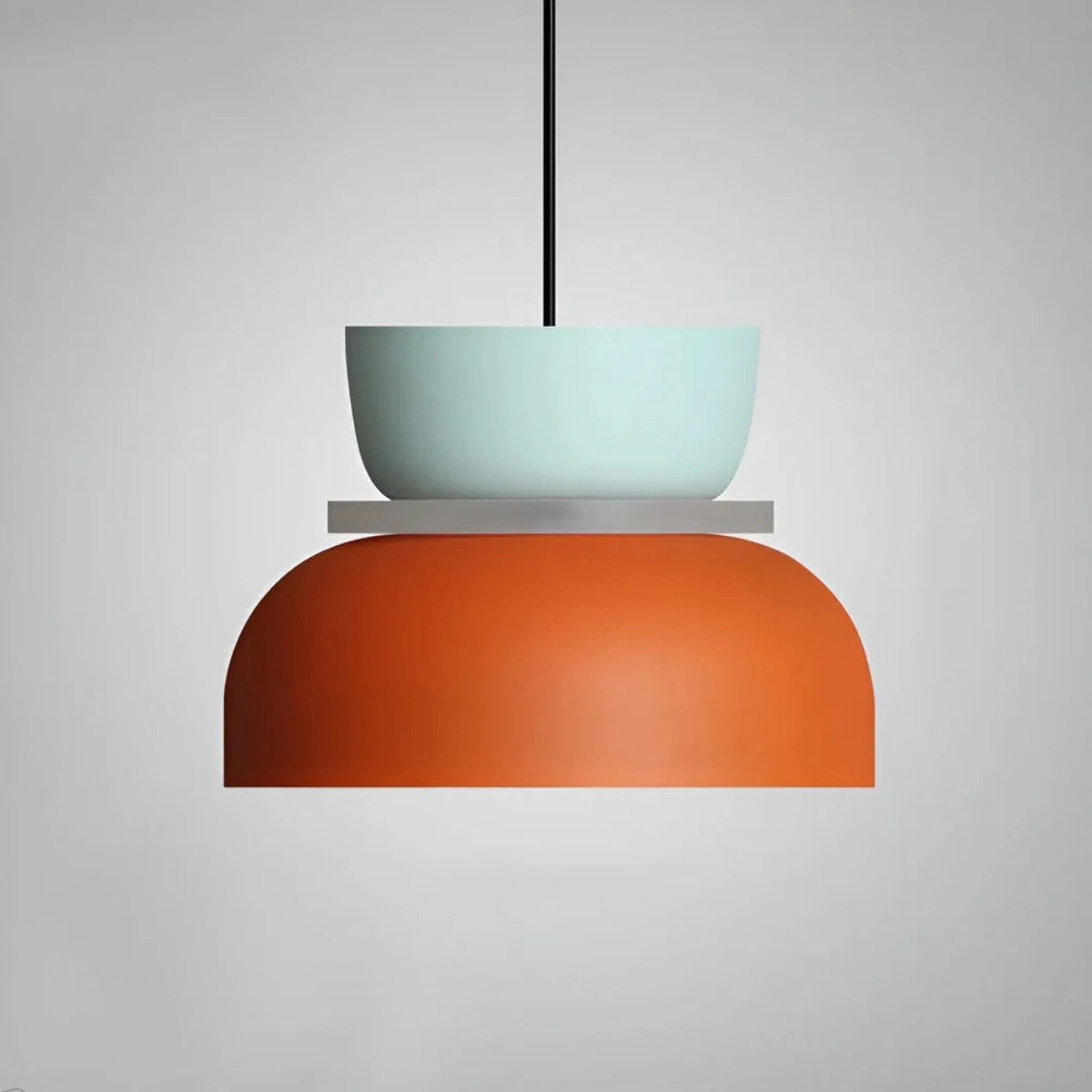 M/L - Ljusblå & Orange - 29 x 28 x 18.5 cm