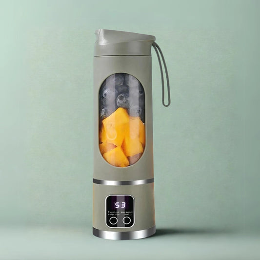 Bärbar mixer för shakes och smoothies - 450 ml - uppladningsbar