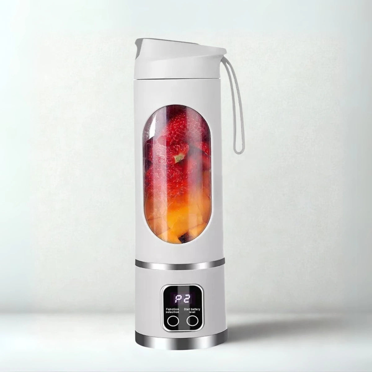 Bärbar mixer för shakes och smoothies - 450 ml - uppladningsbar