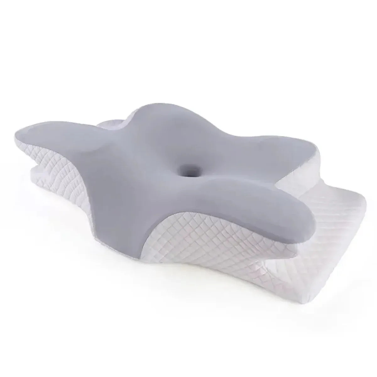 Fjärilsformad nackkudde: Ergonomisk memory foam-kudde med nackstöd